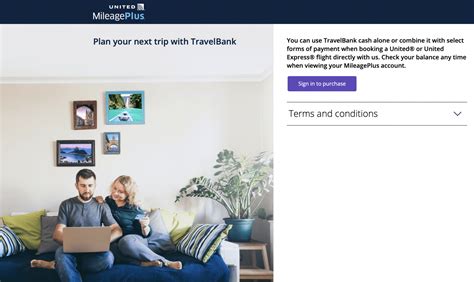 United Airlines Travelbank Tripplus