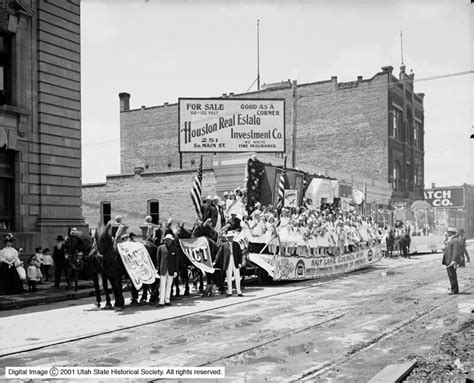 United Commercial Travelers Of America Uct Parade Children On Float Department Of Cultural