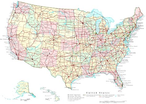 United States Maps Print And Travel Maps Images And Photos Finder