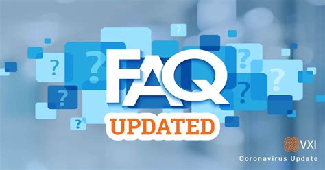 Update 5 Faqs For Managing The Coronavirus Updated Vxi