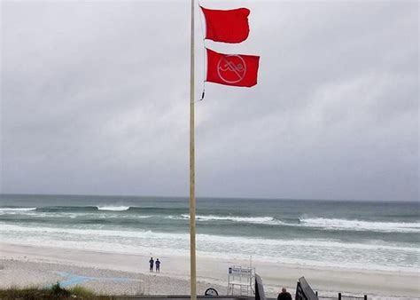 Updated Beach Conditions Double Red Flags At Panama City Destin