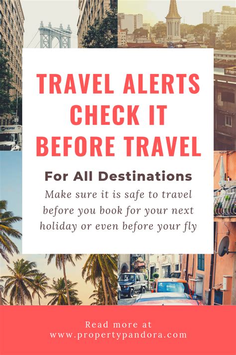 Updates On Travel Advices Warnings For All Destinations