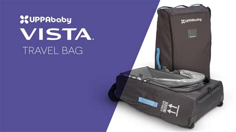 Uppababy Vista Stroller Fitting The Vista In The Travel Bag Youtube