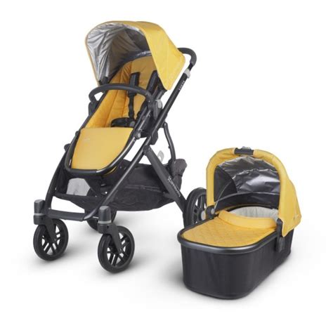 Uppababy Vista Stroller In Maya Yellow Reviews In Strollers Travel