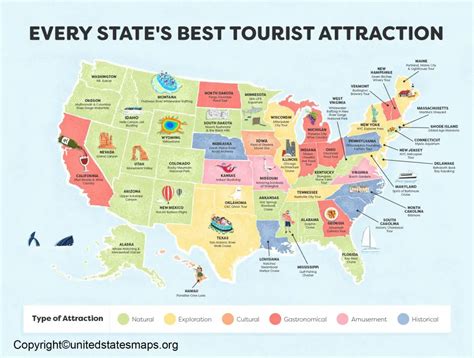 Us Attractions Map Sexiezpix Web Porn