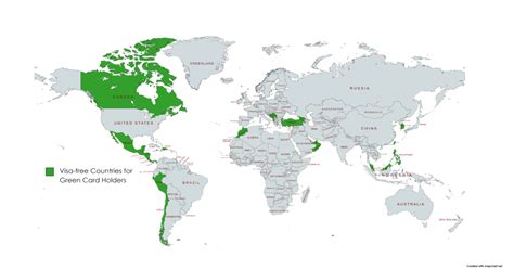 Us Green Card Holders Can Travel To These Countries Visa Free