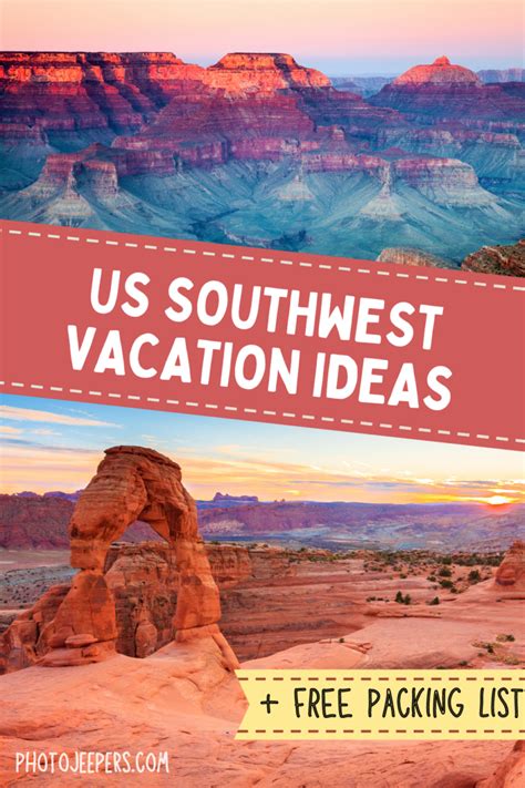 Us Southwest Vacation Ideas Photojeepers