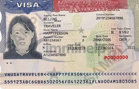 US Travel Visa Number Requirements