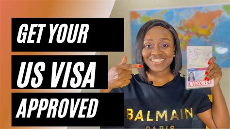 Us Visa Tips To Get Your B1 B2 Visa Approved Youtube