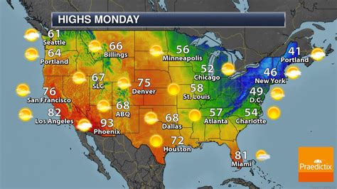 Us Weather Map 10 Day Map Printable Map Of The Us