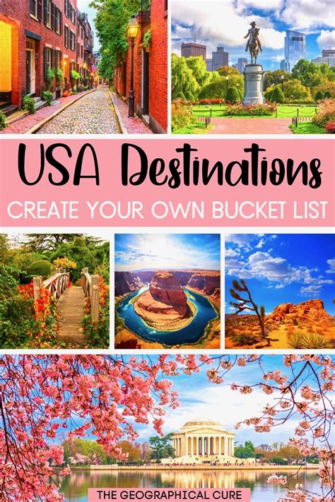 Usa Bucket List Amazing Must Visit Destinations In The United States