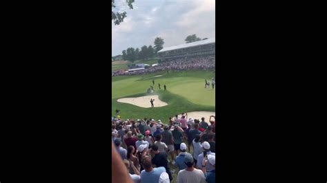 Usa Protesters Disrupt Travelers Championship Final Round At Tpc River