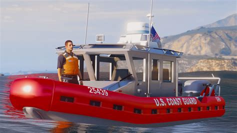 Uscg Defender Class Add On Replace Gta5 Mods Com