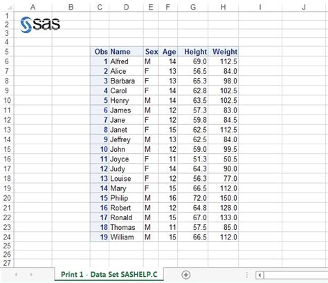 Using The New Ods Excel Destination In Sas 9 4 When Using The