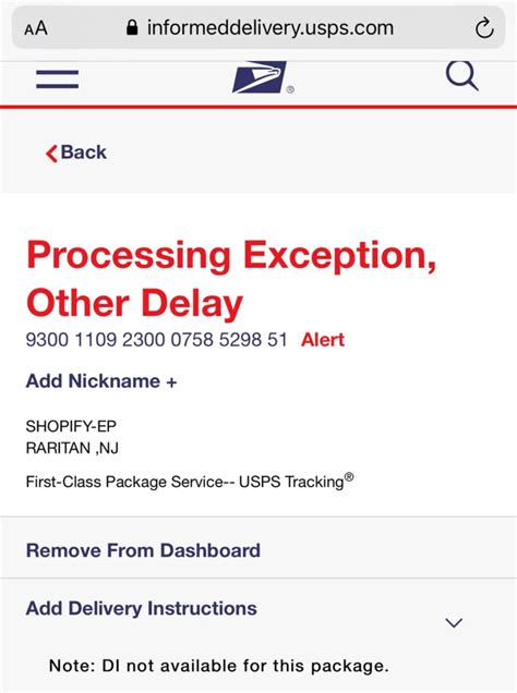 Usps Processing Exception What Does It Mean