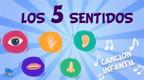 V Deo Educativo Canci N De Los 5 Sentidos Karaoke Happylearning