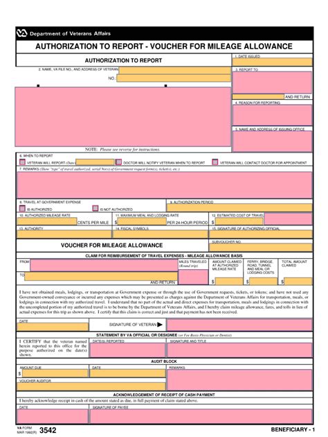 Va Travel Reimbursement Form Fill Out Sign Online Dochub