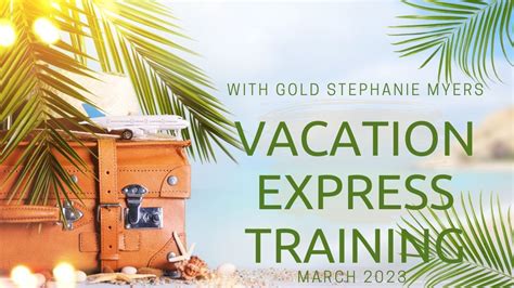 Vacation Express Training Youtube