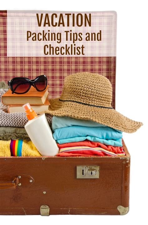 Vacation Packing Tips And Checklist Creative Cynchronicity