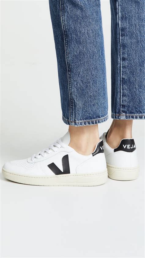 Veja V 10 Lace Up Sneakers Best Travel Sneakers Popsugar Fashion Photo 8