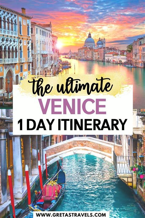 Venice 1 Day Itinerary The Best Things To Do In Venice In One Day