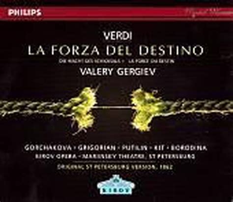 Verdi La Forza Del Destino Valery Gergiev Cd Album Muziek Bol