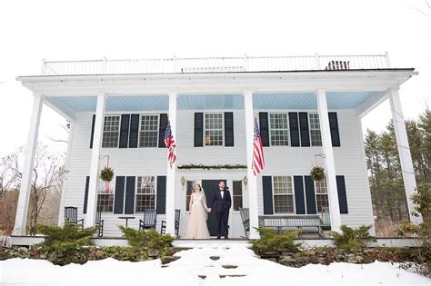 Vermont Winter Wedding The Weathersfield Inn Perkinsville Vermont