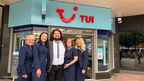 Video Bgt Amp 39 S Travis George Opens Tui Cwmbran Now Amp 39 The Biggest High Street Travel Agents Amp 39 In