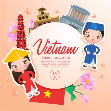 Vietnam Cartoon Vector Photo Free Trial Bigstock