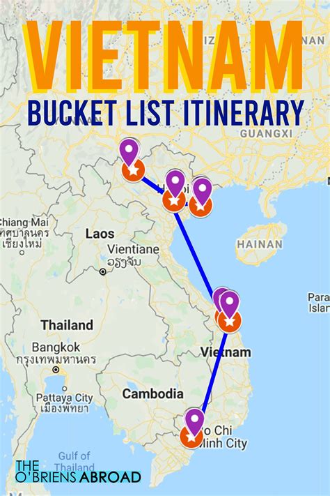 Vietnam Map Vietnam Itinerary Vietnam Travel Guide Vietnam Tours