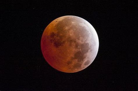 View Of Super Harvest Moon Eclipse Threatened In Cleveland By Cloudy