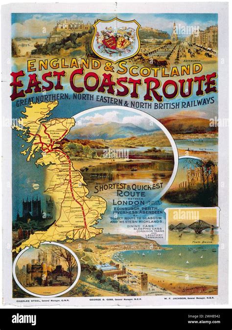 Vintage Travel Posters Worldwide Stock Photo Alamy