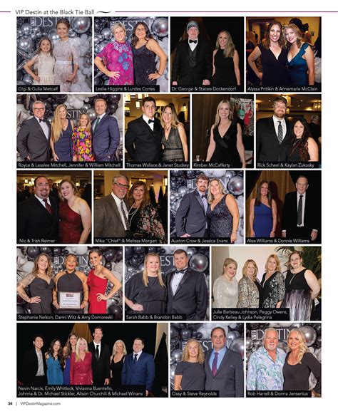 Vip Destin Magazine Black Tie Ball 2023 Vip Destin Magazine