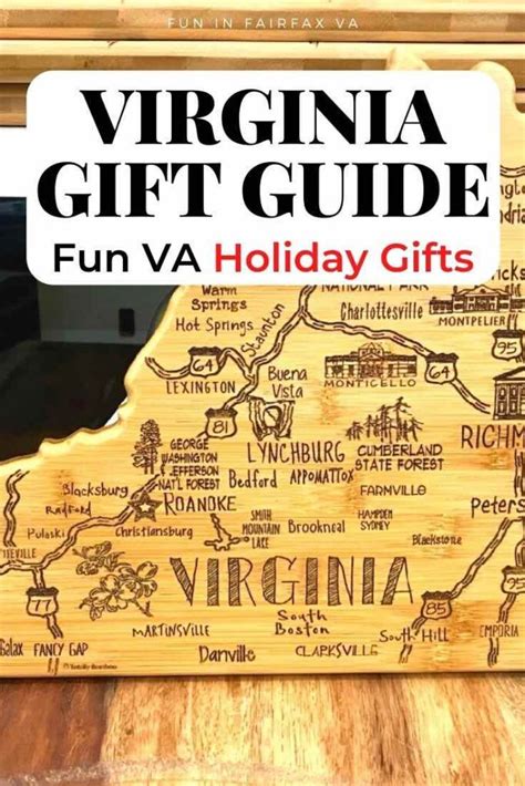 Virginia Gift Guide For Residents And Travelers Who Love Va Virginia