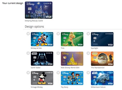 Visa And Chase Have Debuted A New Card Design For Disney World S 50Th