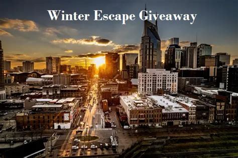 Visit Music City Winter Escape Giveaway Win A Trip To Nashvile