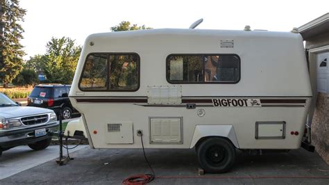 Wa 1984 17 Amp 39 Bigfoot Beautifully Renovated 7500 Obo Fiberglass Rv In 2021 Small Travel