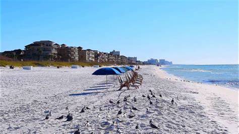 Walking To The Beautiful Beach In Destin Florida Nikon D3400 Hd 1080P