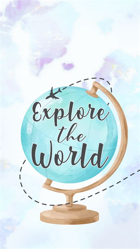 Wallpaper Explore The World By Gocase Papel De Parede Com Frases