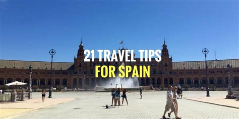 Want Your Trip To Spain To Go As Smoothly As Possible Totally Spain S