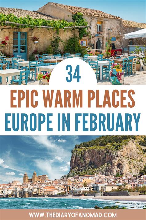 Warm Destinations in Europe February