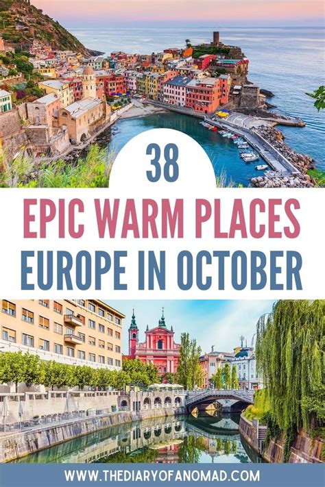 Warm Europe destinations in October