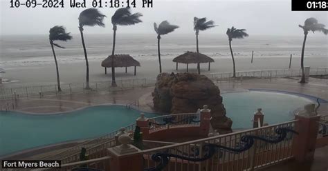 Watch Live On Dozens Of Webcams As Hurricane Milton Hits Florida Todayschronic