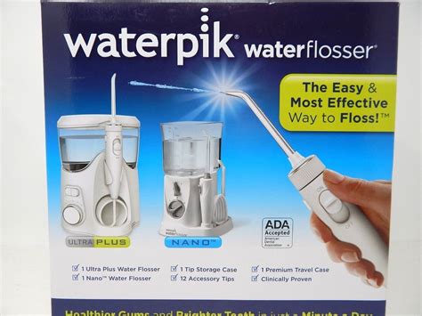 Waterpik Water Flosser Ultra Plus Wp 150W Countertop Nano Travel Wp