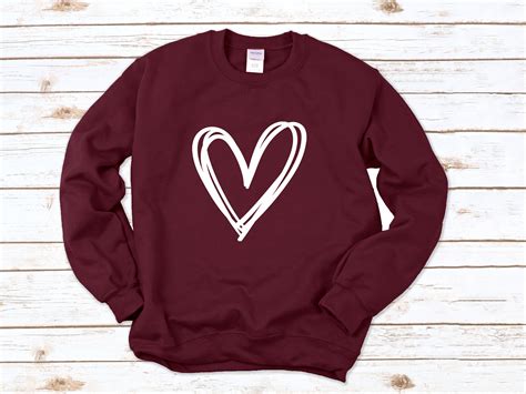 Way To Celebrate Girls Valentine S Day Crewneck Sweater Sizes 4 18