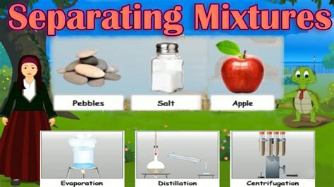 Ways Of Separating Mixtures Grade 6