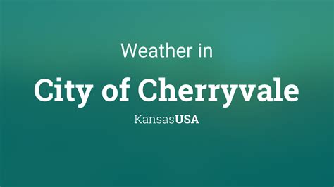 Weather City Of Cherryvale