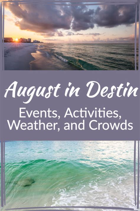 Destin Weather in August