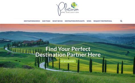 Webiste Design For A Destination Management Company Wordpress