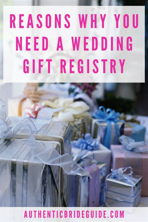 Wedding Gift Registry Overview Authenticbrideguide Com